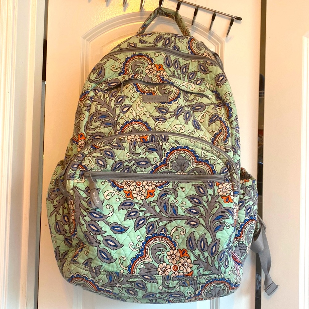 Vera Bradley floral backpack. Good condition!